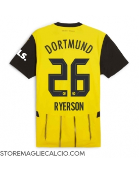 Borussia Dortmund Julian Ryerson #26 Maglia Gara Casa Repliche 2024-25 Maniche Corte Borussia Dortmund Julian Ryerson #26 Maglia Gara Casa Repliche 2024-25 Maniche Corte